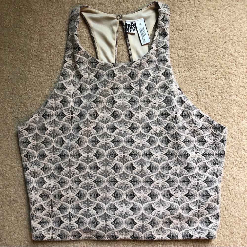 Racerback crop top